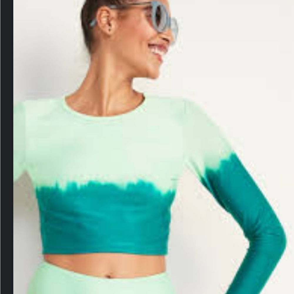 Old Navy 3X Dip Dye Swim Top